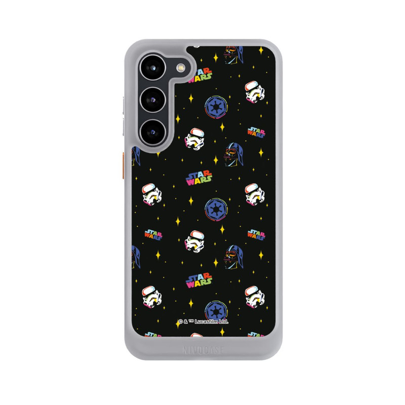 Galaxy S23 + NIVOcore Star Wars Pattern Colourful