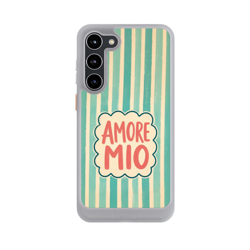 Galaxy S23 + NIVOcore Amore Mio Stripes with AI