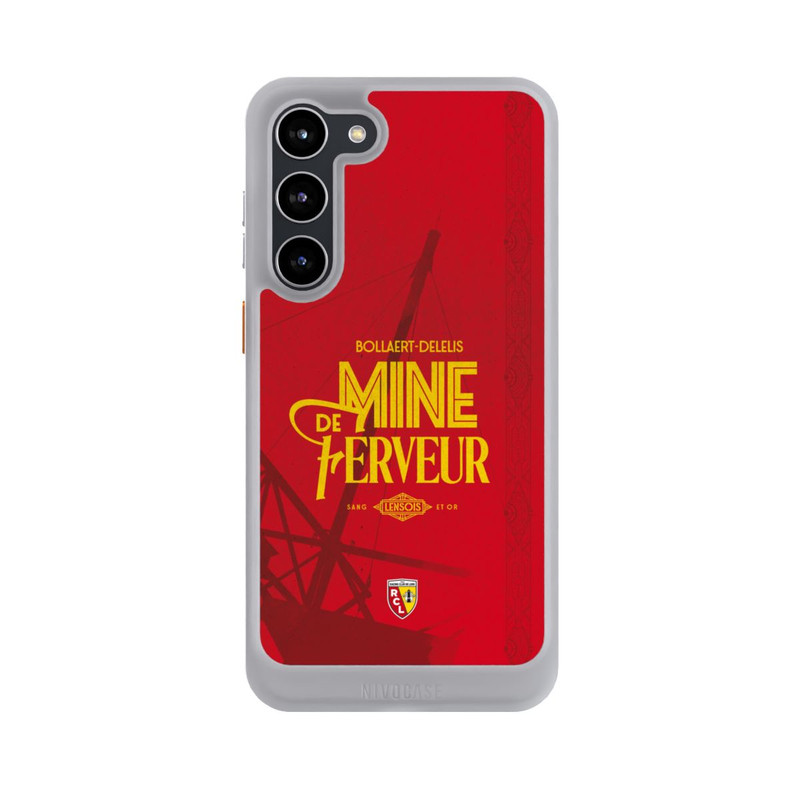 Galaxy S23 + NIVOcore RC Lens Mine de Ferveur rouge V2