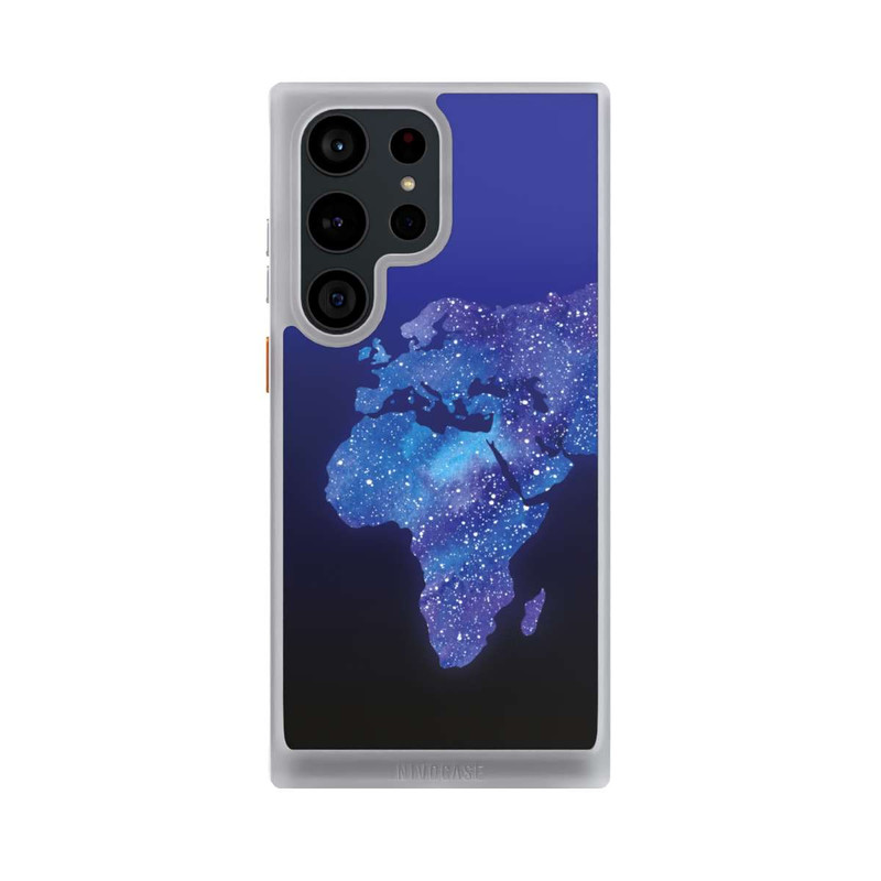 Galaxy S23 Ultra NIVOcore Carte du Monde Cosmique