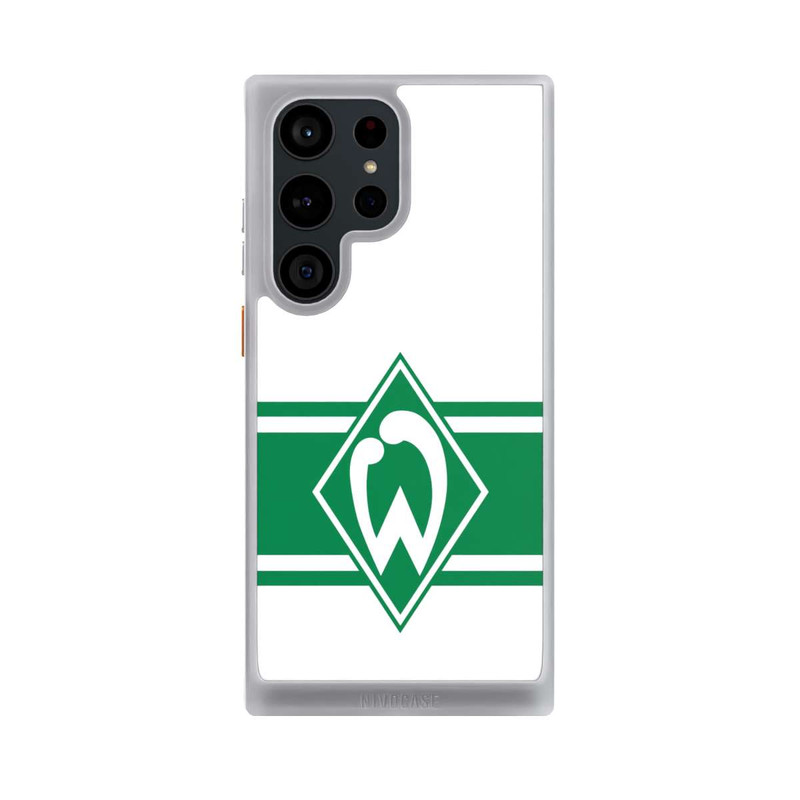 Galaxy S23 Ultra NIVOcore Werder Stripes White
