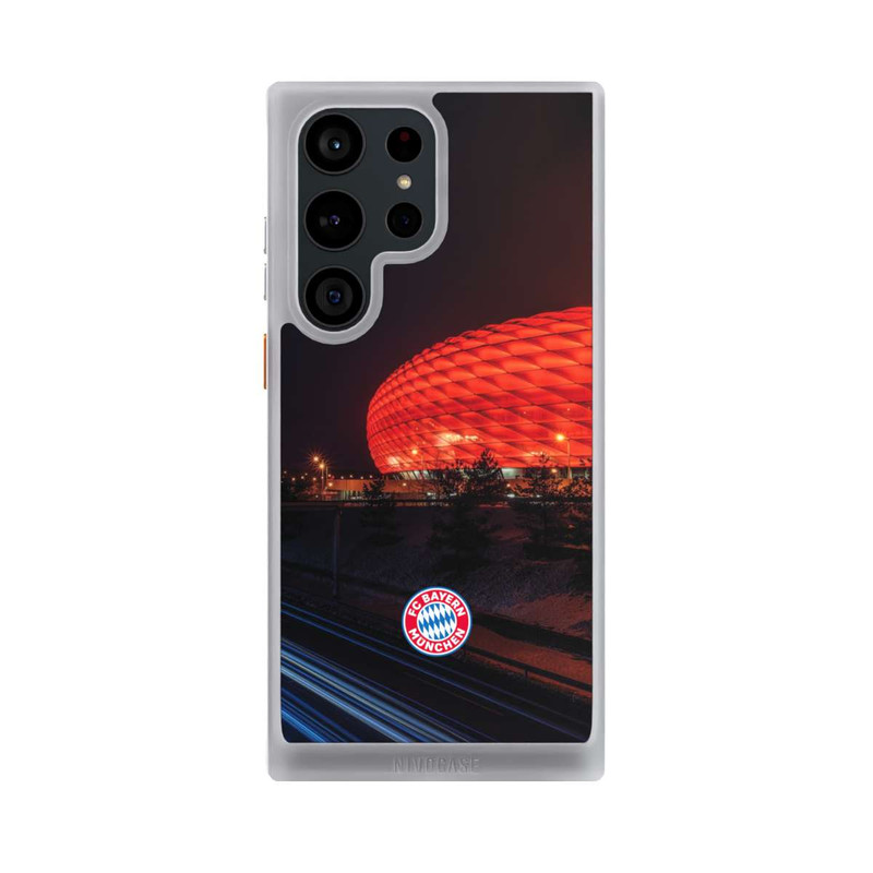Galaxy S23 Ultra NIVOcore Allianz Arena bei Nacht FCB