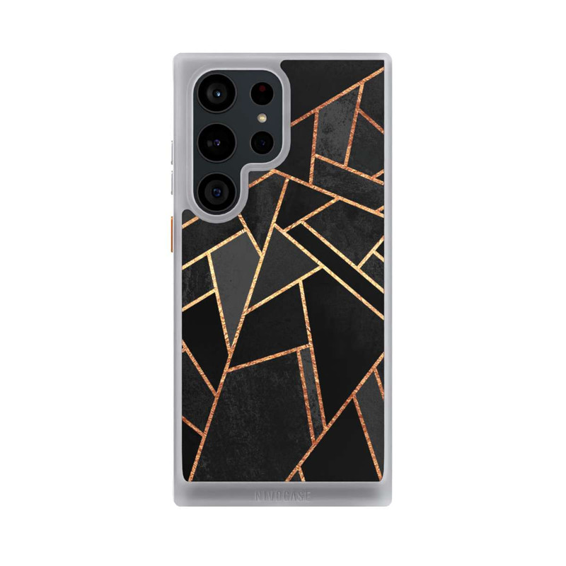 Galaxy S23 Ultra NIVOcore Black Night Gold Print