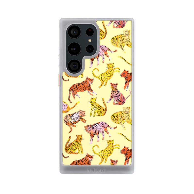 Galaxy S23 Ultra NIVOcore Tiger und Leoparden Savannah