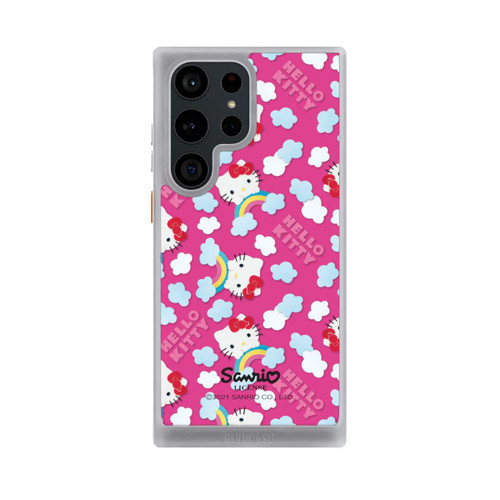 Samsung Galaxy S23 Ultra NIVOcore Hello Kitty Regenbogenmuster