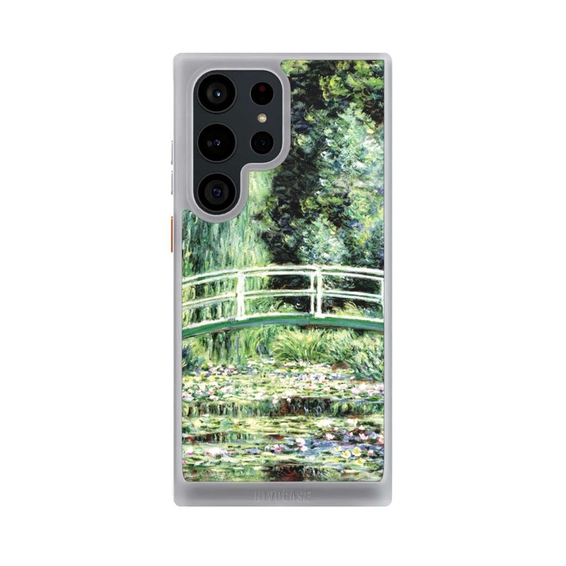 Galaxy S23 Ultra NIVOcore White Waterlilies by Claude Monet