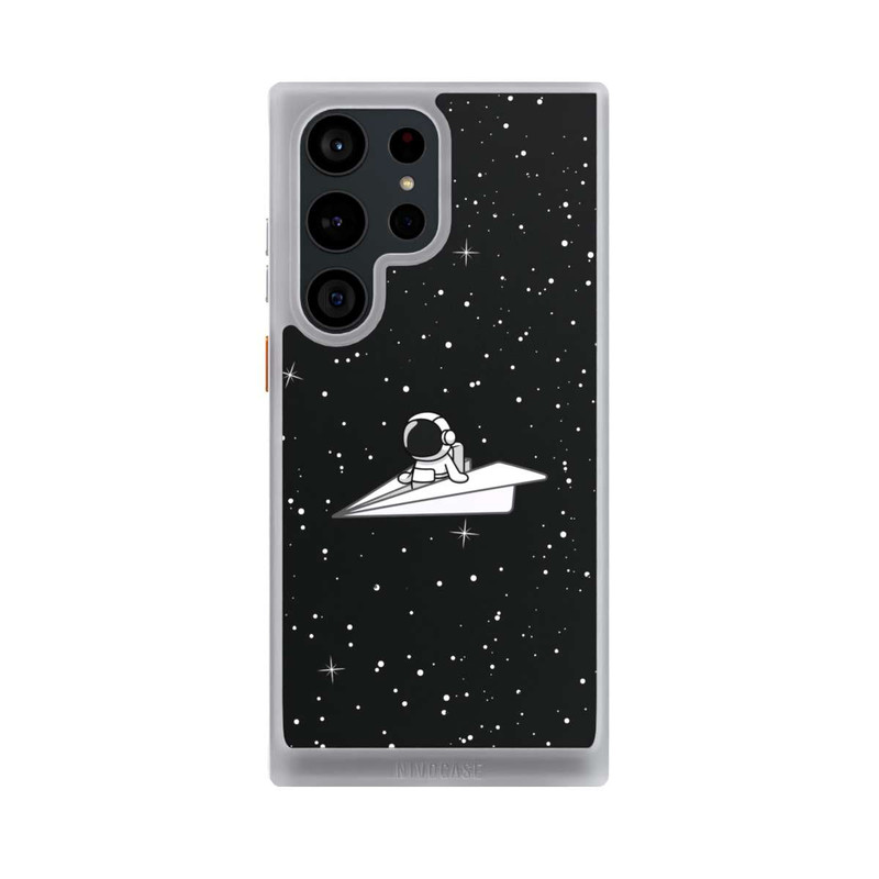 Galaxy S23 Ultra NIVOcore Astronaut Paper Plane Comic