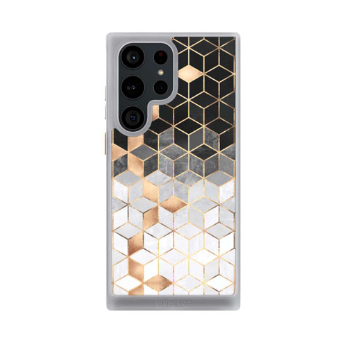 Samsung Galaxy S23 Ultra NIVOcore Würfel dunkel und gold