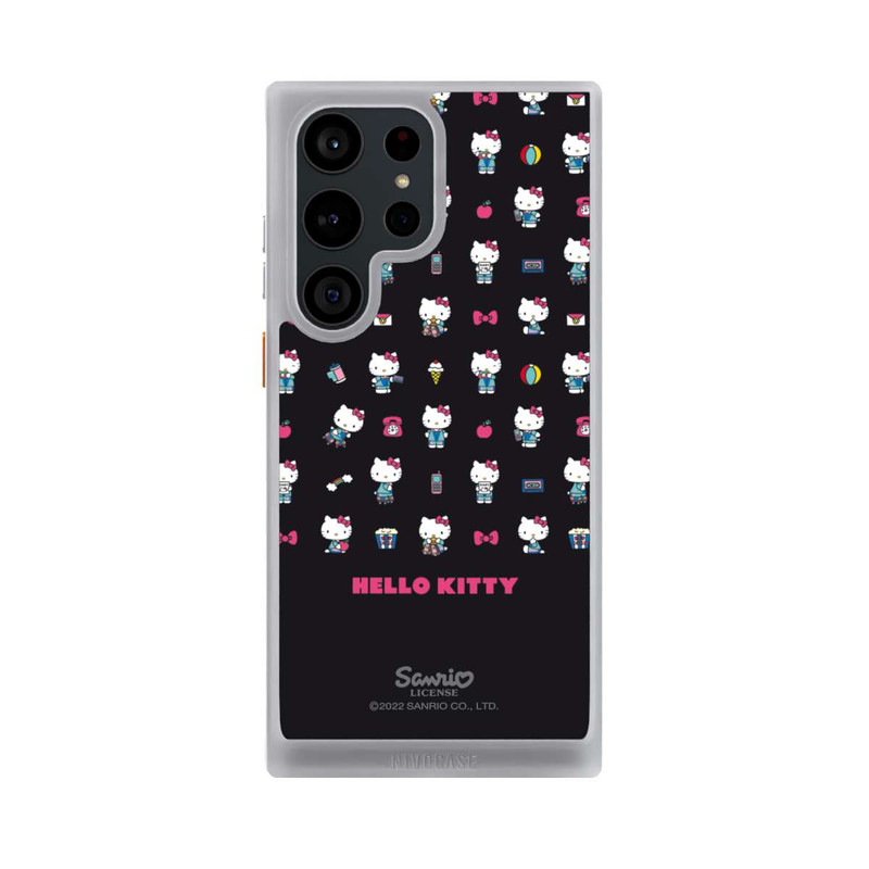 Galaxy S23 Ultra NIVOcore Hello Kitty 90s Schwarz