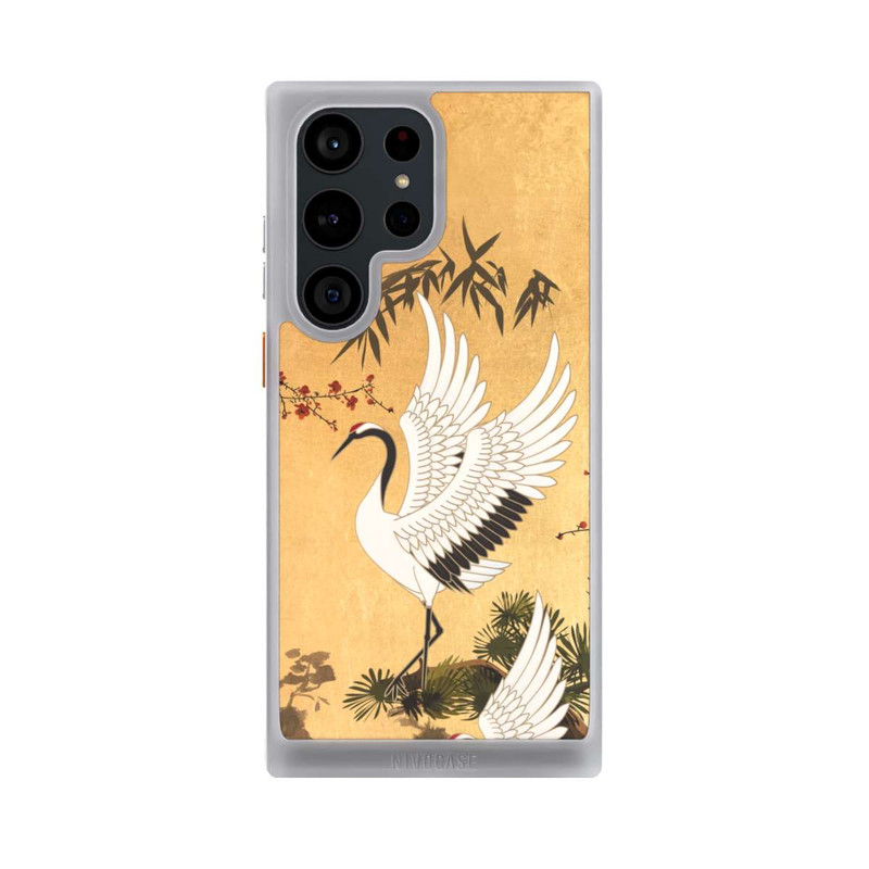 Galaxy S23 Ultra NIVOcore Cranes Gold Japan 2
