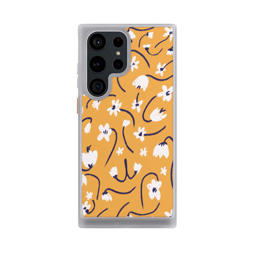 Samsung Galaxy S23 Ultra NIVOcore Little Flowers Pattern Yellow