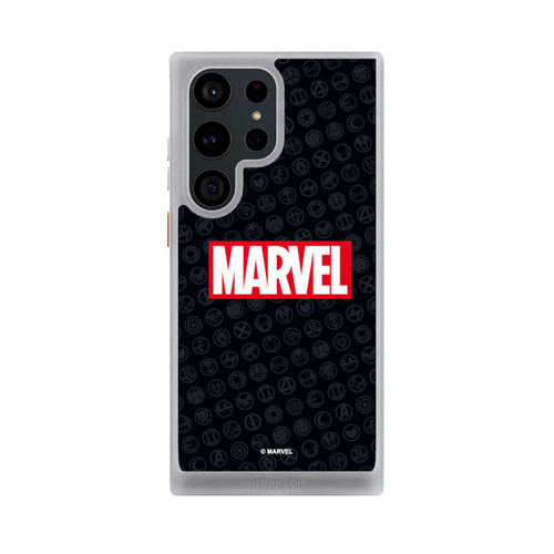 Samsung Galaxy S23 Ultra NIVOcore Marvel Logo Black Red 