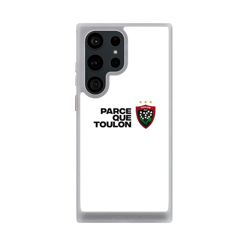 Galaxy S23 Ultra NIVOcore RC Toulonnais PQT Blanc