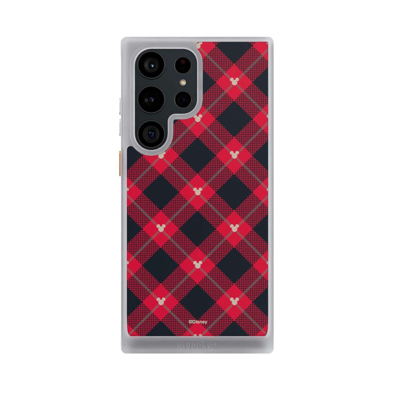 Galaxy S23 Ultra NIVOcore Mickey Weihnachtsmuster Rot