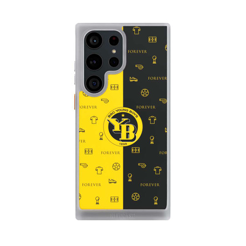 Samsung Galaxy S23 Ultra NIVOcore BSC YB Gelb Schwarz Muster