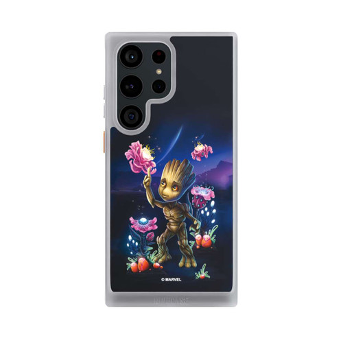 Samsung Galaxy S23 Ultra NIVOcore Baby Groot Blumen
