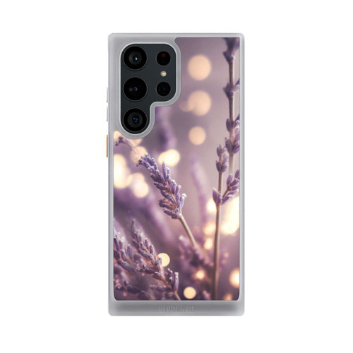 Samsung Galaxy S23 Ultra NIVOcore Lavender Close Up with AI