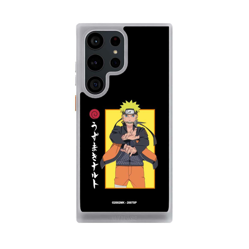 Galaxy S23 Ultra NIVOcore Naruto Kampfposition Schwarz