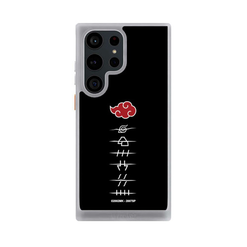 Samsung Galaxy S23 Ultra NIVOcore Symboles des membres de l'Akatsuki noirs