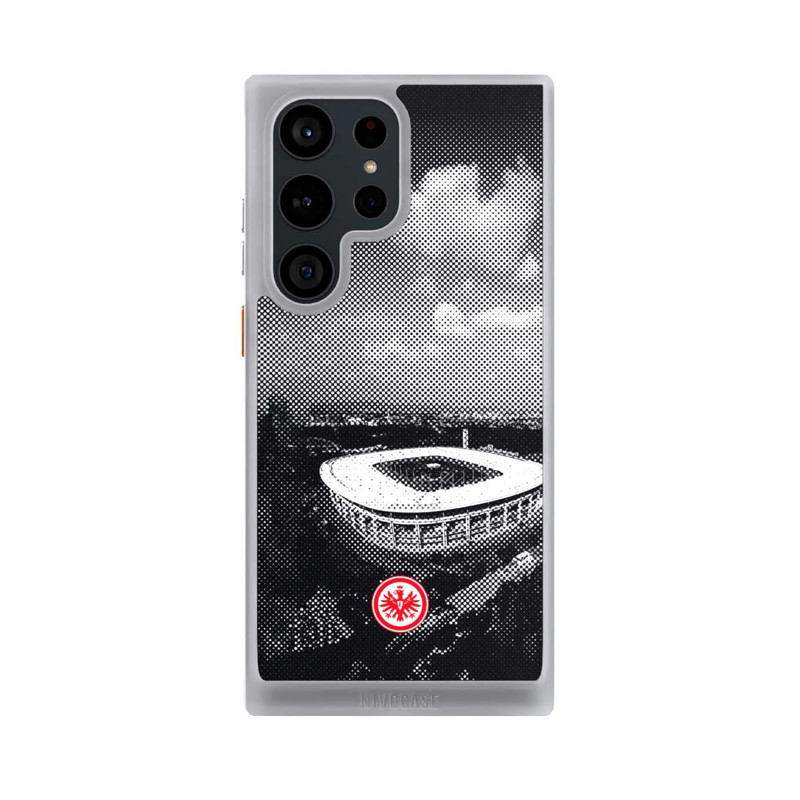 Galaxy S23 Ultra NIVOcore SGE Stadion Schwarz Weiß