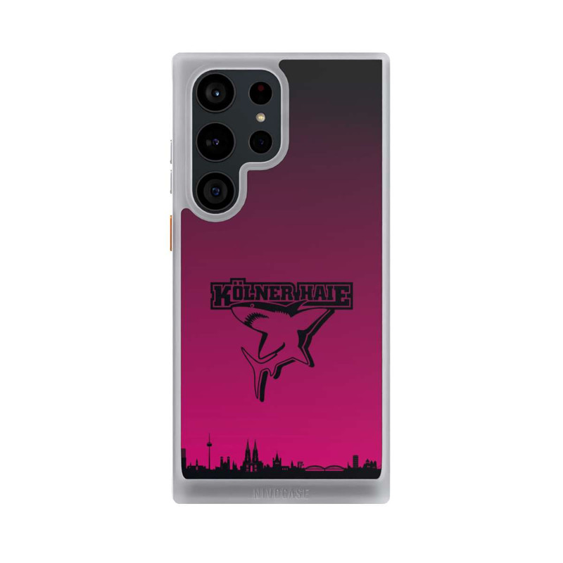 Galaxy S23 Ultra NIVOcore Kölner Haie Skyline Pink