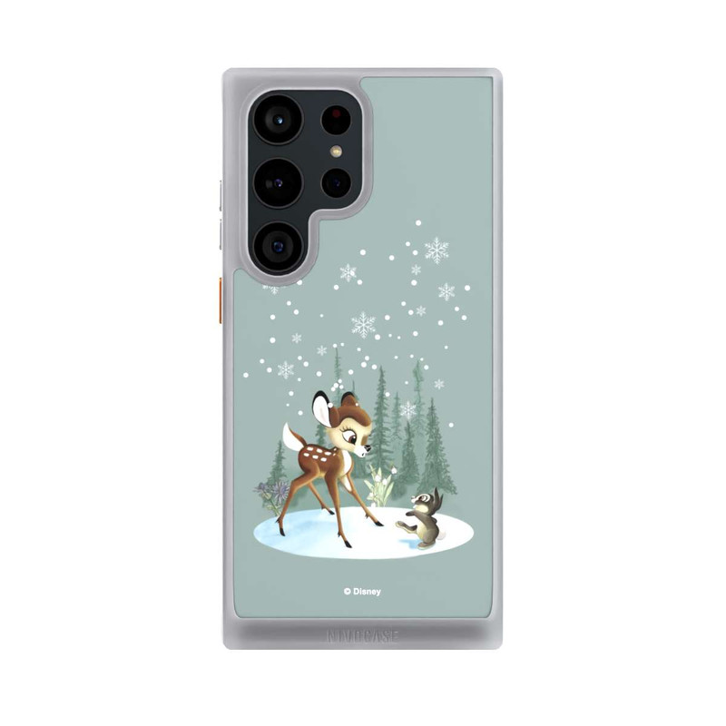 Galaxy S23 Ultra NIVOcore Bambi et Panpan Monde Hivernal