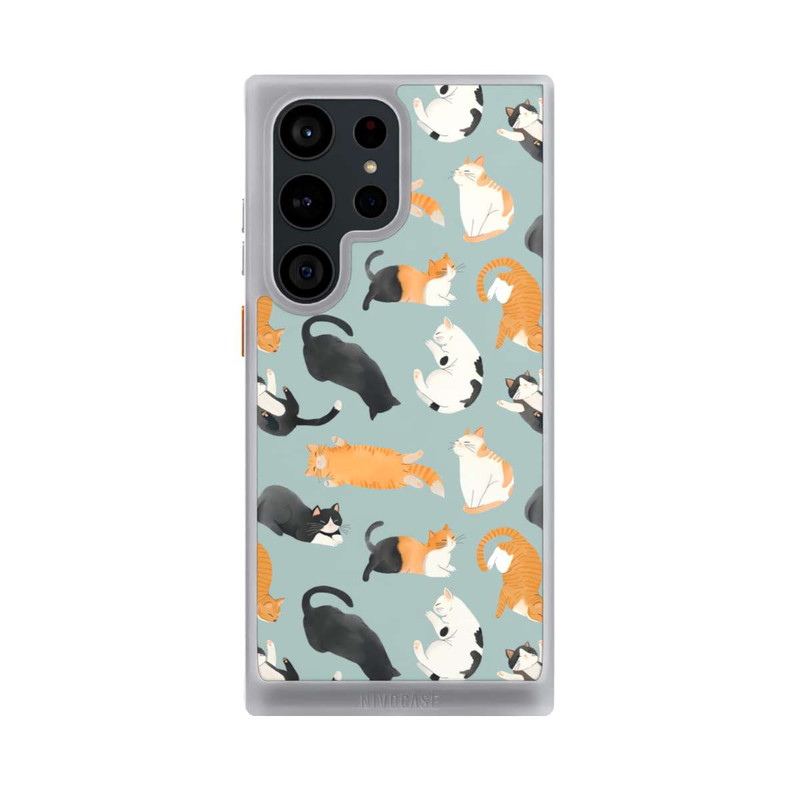 Galaxy S23 Ultra NIVOcore Cats Pattern