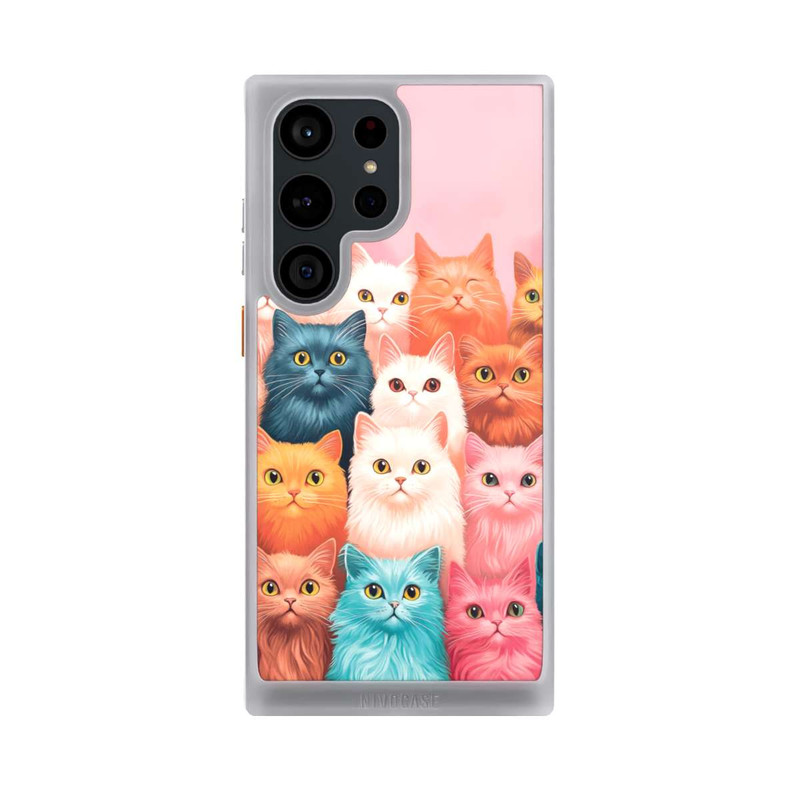 Galaxy S23 Ultra NIVOcore Cats Looking