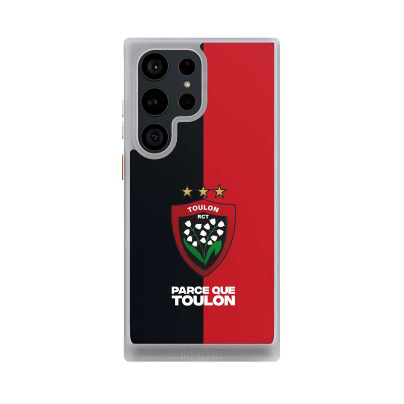 Galaxy S23 Ultra NIVOcore RCT Logo Rouge Noir