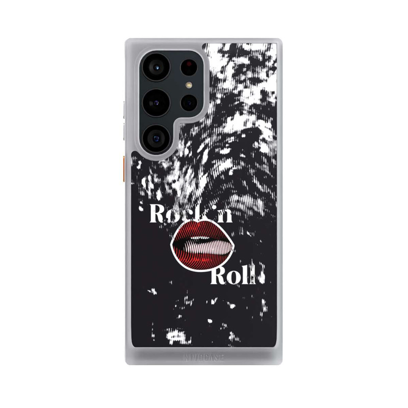 Galaxy S23 Ultra NIVOcore Rock 'n Roll Grid Kunst