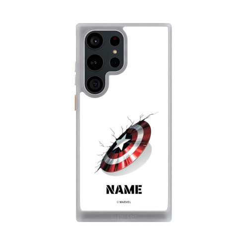 Samsung Galaxy S23 Ultra NIVOcore Captain America Shield Personalisierbar
