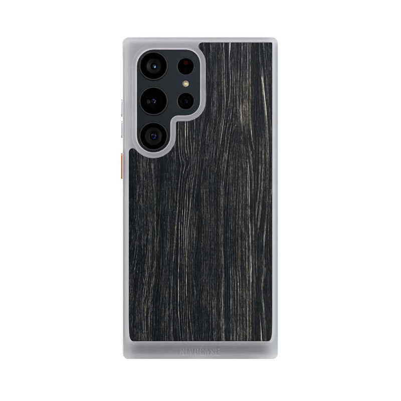 Galaxy S23 Ultra NIVOcore Texture du Bois Foncé