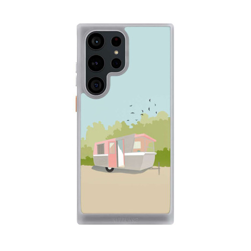 Samsung Galaxy S23 Ultra NIVOcore Retro Glamping by Roberta Murray