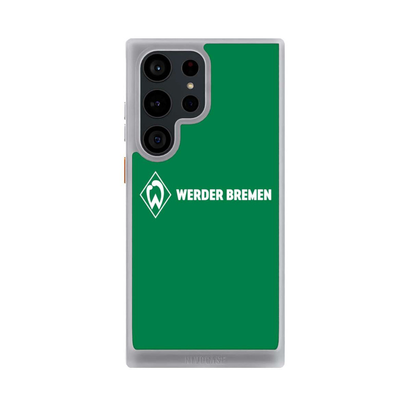 Galaxy S23 Ultra NIVOcore Werder Bremen Schriftzug Raute Grün