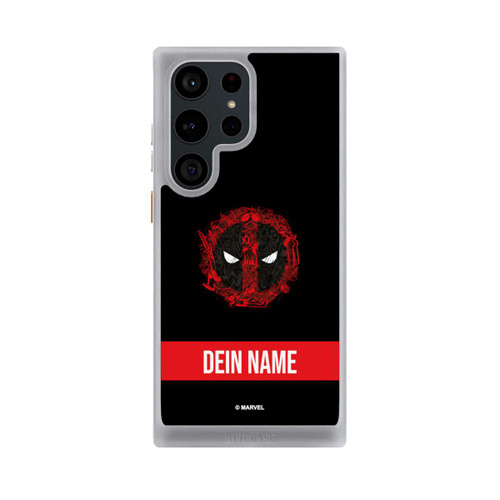 Samsung Galaxy S23 Ultra NIVOcore Deadpool Logo Personalisierbar