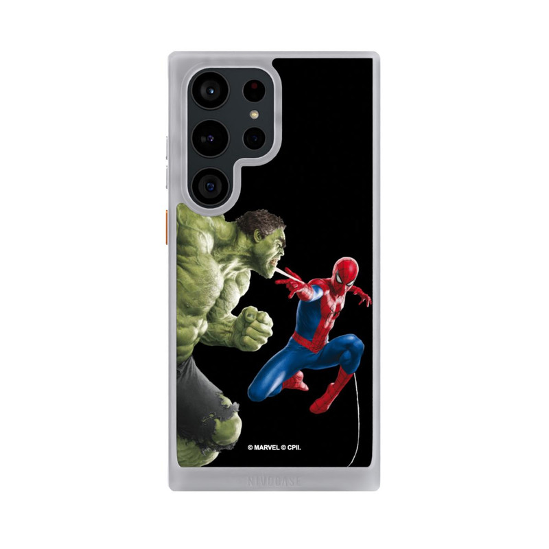 Galaxy S23 Ultra NIVOcore Spider-Man und Hulk