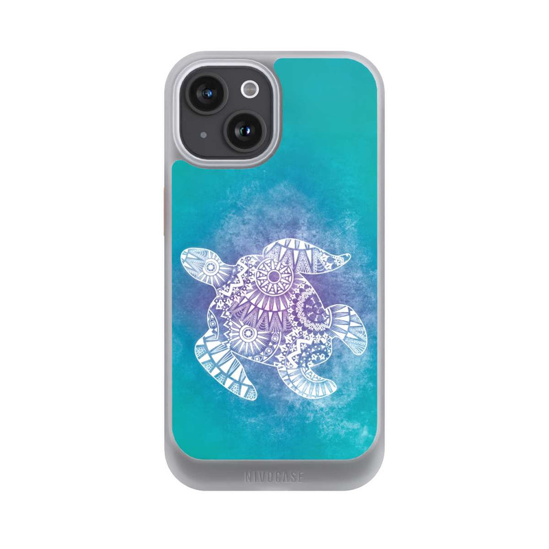 iPhone 15 NIVOcore Mandala Schildkröte