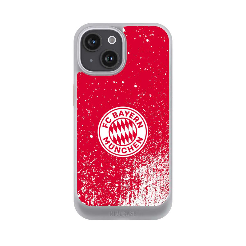 iPhone 15 NIVOcore Splatter Rot - FCB