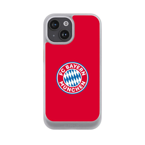 Apple iPhone 15 NIVOcore FCB Logo auf Rot
