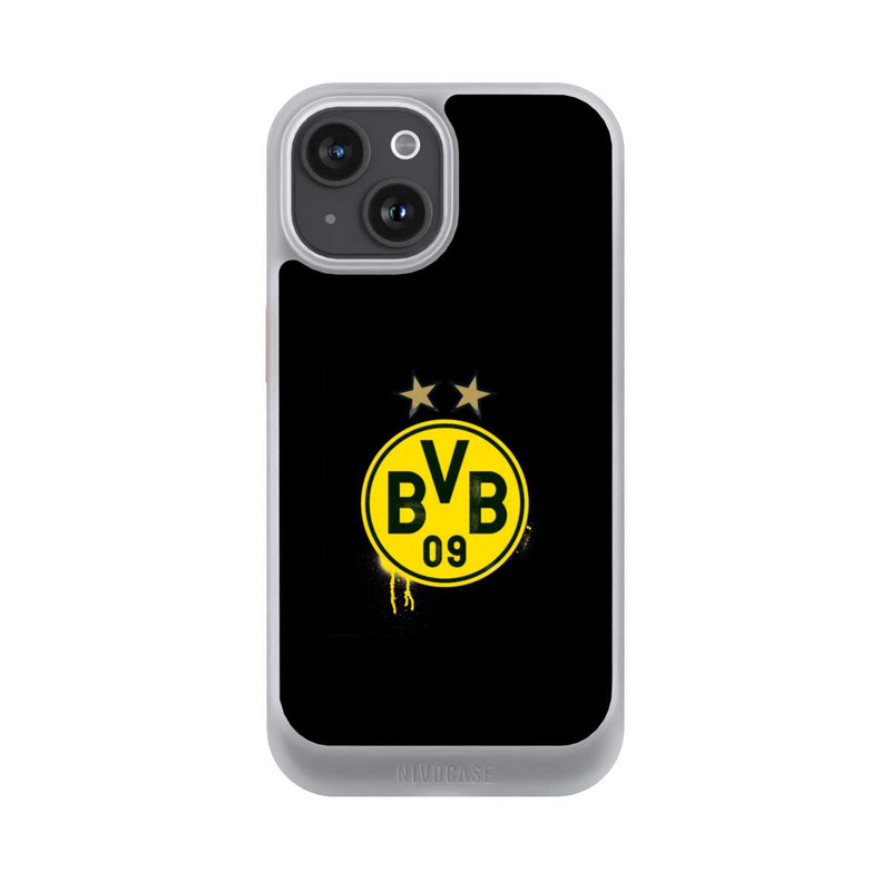 iPhone 15 NIVOcore Spraylogo 2 Sterne - BVB