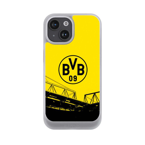 Apple iPhone 15 NIVOcore Stadion Schwarz-Gelb - BVB