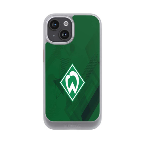 Apple iPhone 15 NIVOcore Grüne Grafikelemente - Werder Bremen