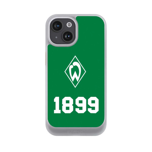 Apple iPhone 15 NIVOcore 1899 Grün-Weiß Lebenslang Grün - Werder Bremen