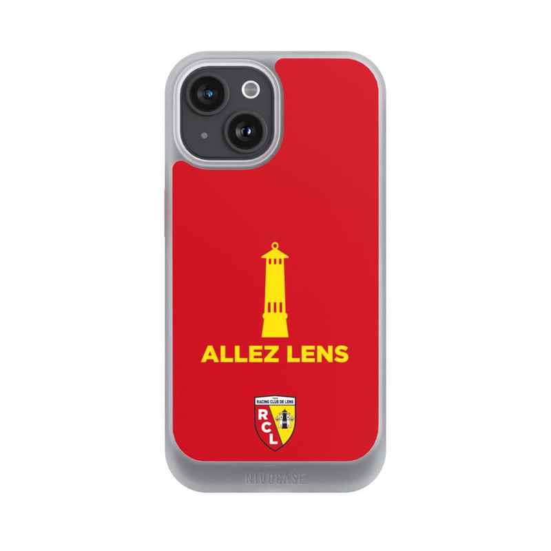 iPhone 15 NIVOcore RC Lens Tour rouge