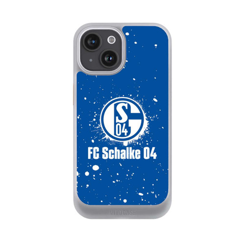 Apple iPhone 15 NIVOcore Schalke 04 - Spraylogo