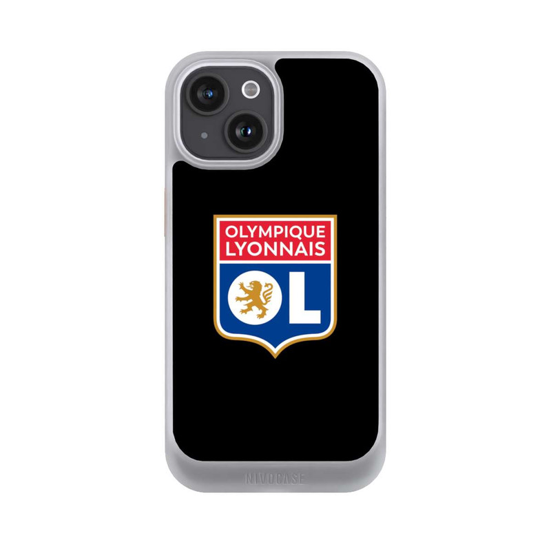 iPhone 15 NIVOcore Olympique Lyonnais Schwarz