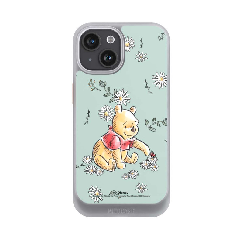 iPhone 15 NIVOcore Winnie Puuh Gänseblümchen und Käfer Liebe