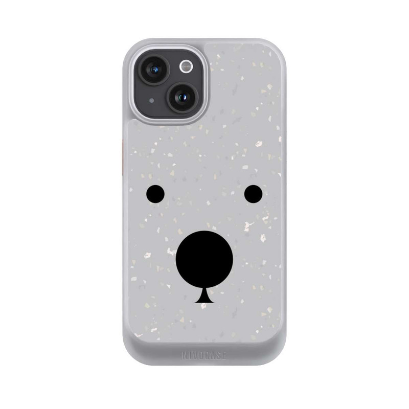 iPhone 15 NIVOcore Bär Nahaufnahme