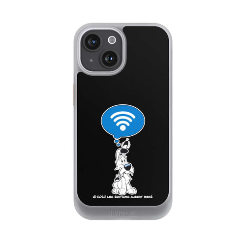 Apple iPhone 15 NIVOcore Idéfix WI-FI Sur Fond Noir