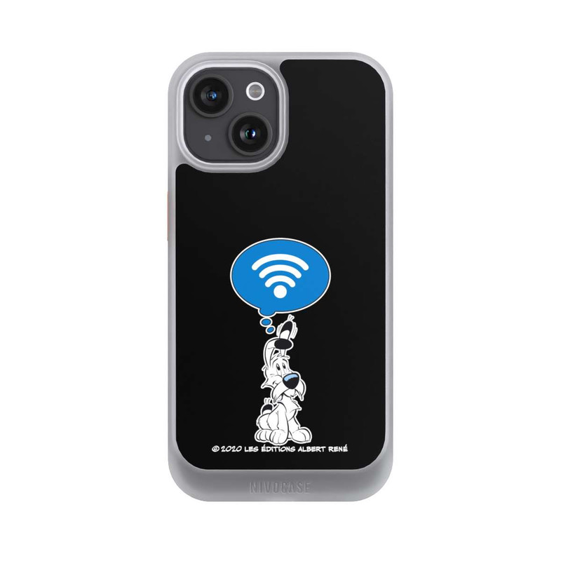 iPhone 15 NIVOcore Idefix W-LAN - Schwarz Hintergrund